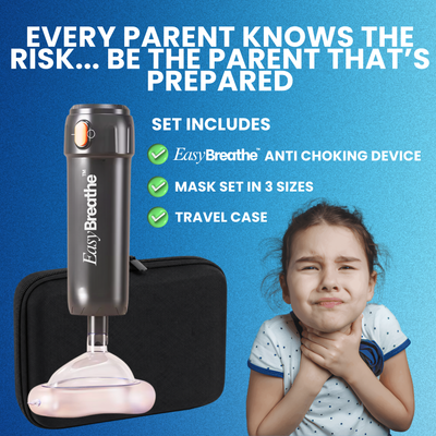 EasyBreathe™ Choking Prevention Device + Travel Case