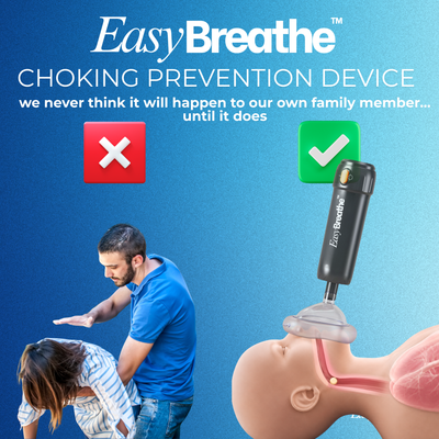 EasyBreathe™ Choking Prevention Device + Travel Case