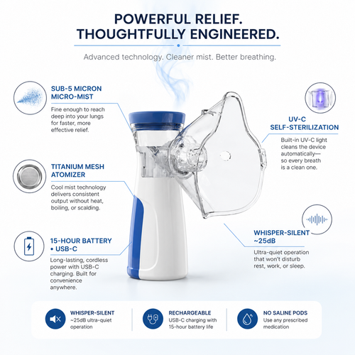 EasyBreathe™ Pro Nebulizer