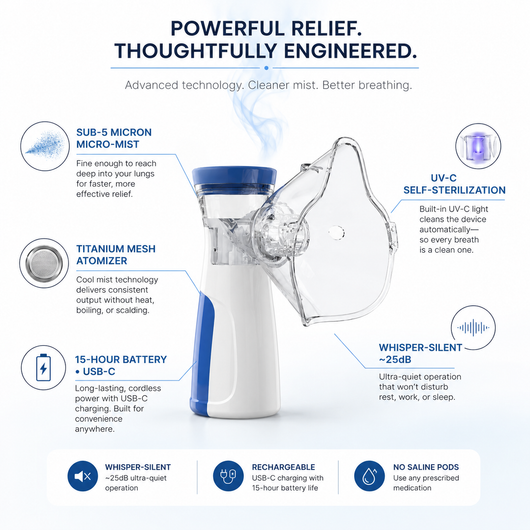 EasyBreathe™ Pro Nebulizer