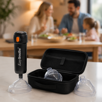 EasyBreathe™ Choking Prevention Device + Travel Case
